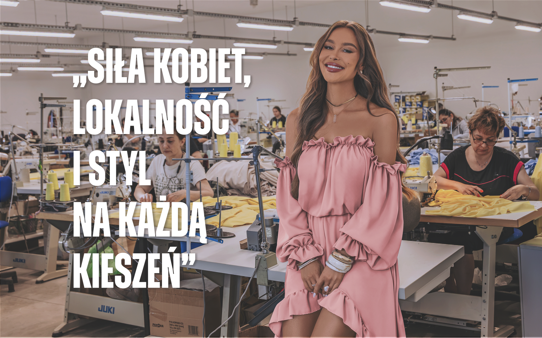 W Pakuten to my kobiety tworzymy Twoją modę! Stawiamy na kobiety. Szyjemy ubrania w naszych szwalniach. Lokalność to dla nas klucz. Girl Power. Wspieramy kobiety na każdym kroku. 
